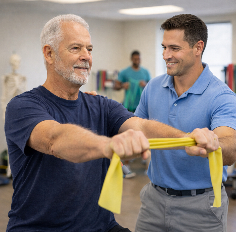 physical therapy clinic near the woodlands lodge apartments